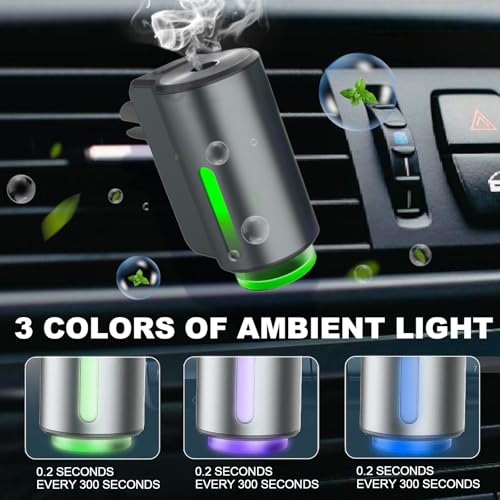Difusor aromático eléctrico para auto con 8 fragancias miniatura 3