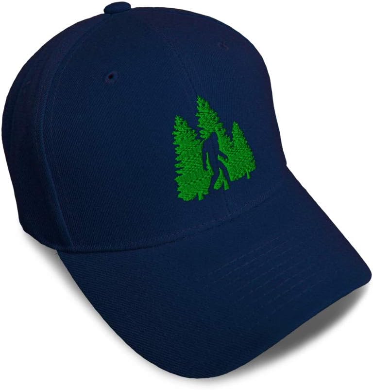 Cute Rascals Kids Toddler Baseball Cap Woods Bigfoot A Embroidery Cotton Boys & Girls Strap Closure Navy Adjustable