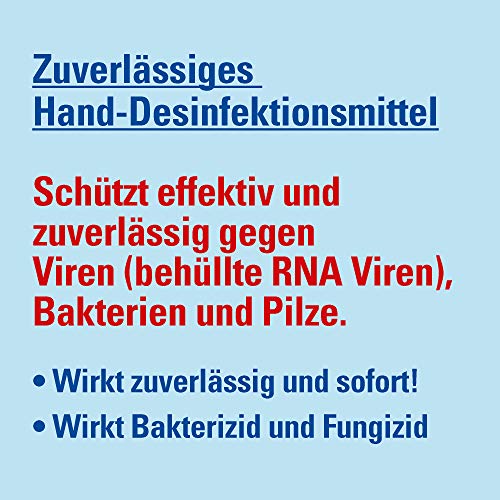 Bactazol Handdesinfektionsmittel 250ml - Schnellwirkendes Desinfektionsmittel für die Hände - Desinfektionsspray Schutz vor Viren, Bakterien & Pilzen - Händedesinfektionsmittel