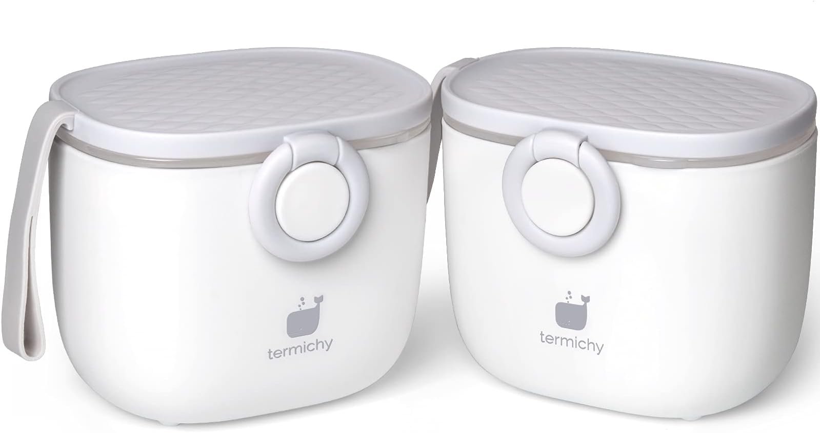 Termichy Baby Formula Dispenser, Portable Formula Dispenser Container with Scoop and Carry Handle for Travel Outdoor Activities for Baby Infant, 500ml