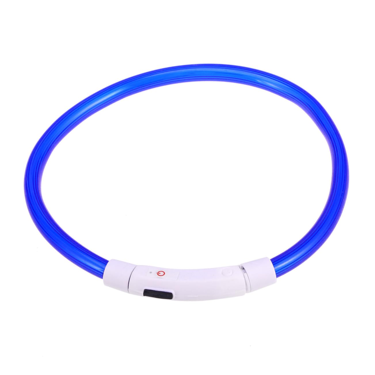 BESPORTBLE 3pezzi Collare Led Ricaricabile Per Collare Notturno Usb Moduli Regolabili Per Notturne Blu