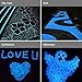 GeniusCells Glow in The Dark Pebbles/Glow Stones/Aquarium Rocks for Fish Tank/Aquarium/Walkway/Driveway/Plant Pots/Bonsai/Backyard