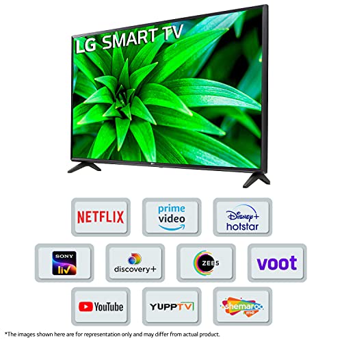 Image of LG 80 cm (32 inches) HD Ready Smart LED TV ‎32LM565BPTA (Ceramic Black)