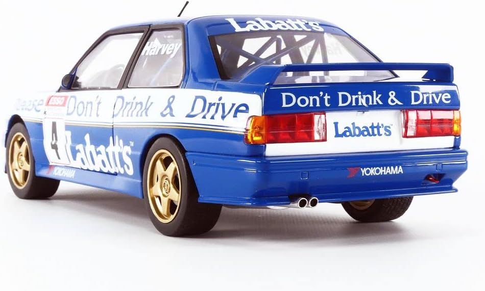 MODELLINO IN SCALA COMPATIBILE CON BMW E30 M3 N.4 BTCC 1991 HARVEY 1:18 SOLIDO SL1801512, Multicolor - Image 5