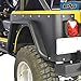 EAG Replacement for Rear Tubular Fender Flares 97-06 Wrangler TJ