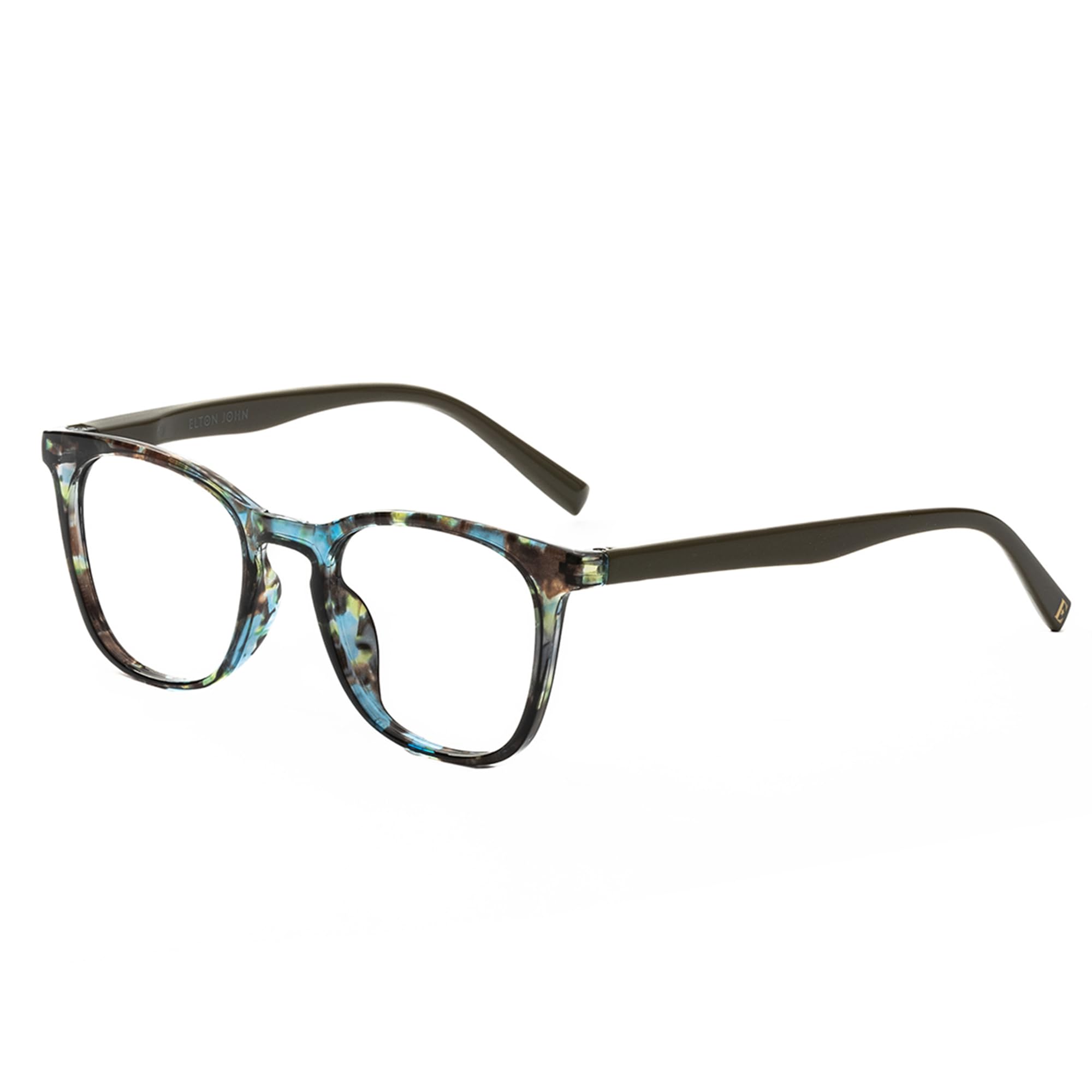 Elton John Eyewear Reading Glasses for Men & Women, Reader Glasses - Blue Light with Non-Glare Lenses & 100% UV Protection