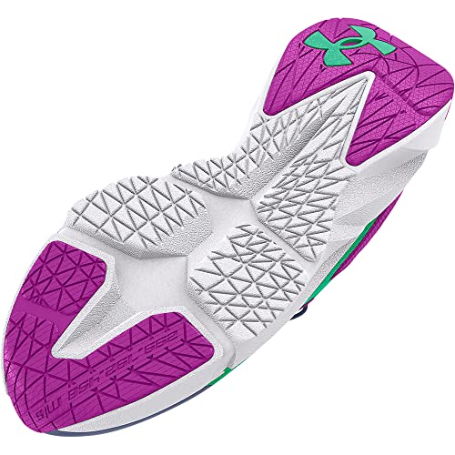 Under Armour Girls Grade School Scramjet 5 Running Shoe, (500) Aurora Purple/Strobe/Metallic Silver, 3.5 Big Kid #TOP27