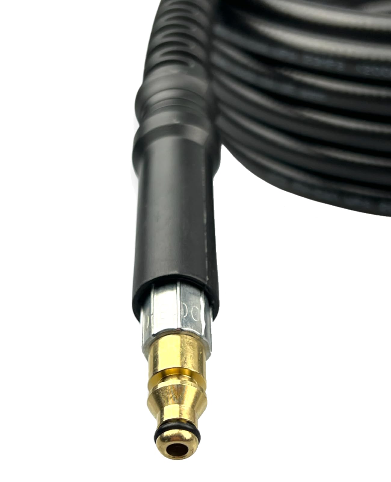 Tubo ad alta pressione adatto per idropulitrice Nilfisk Premium 190 P 160.2, ricambio per 6528611, versione Superflex per Compact Dynamic Core Excellent serie (10 metri)