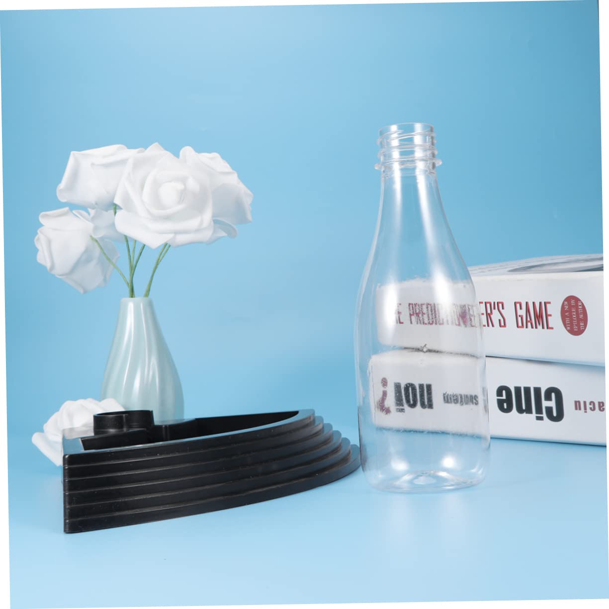 Sosoport Pet Water Feeder Triangle Shape Reptile Drinking Fountain Automatic Waterer Dog Water Bowl Fountain