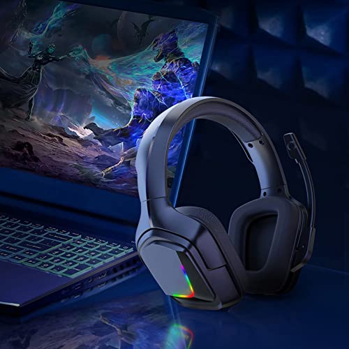 lifcasual K20 Fone de ouvido com fio de jogos de 3.5 mm Fones de ouvido com som surround sobre a ore