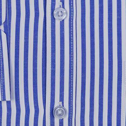 Image of ACCOX Men's Striped Full Long Sleeves Regular Fit Cotton Formal Checkred Shirts(GCR79)