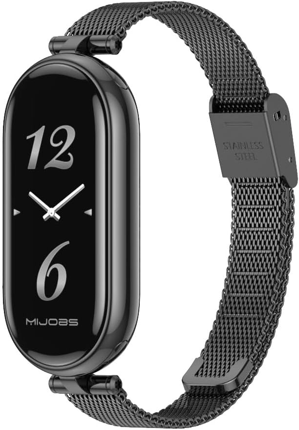 MIJOBS Strap for Xiaomi Mi Band 10/9/8 Breathable Replacement Strap for Mi Fit Band 9 SmartWatch Straps Wristband Bracelet for Women Men