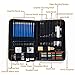 H & B 48 Professional Sketching Pencils and Drawing Kits, Including Sketching Pads, Graphite Pencils, Pencil Sharpener and Eraser, Artist's Art Supplies for Artists Beginner Adults