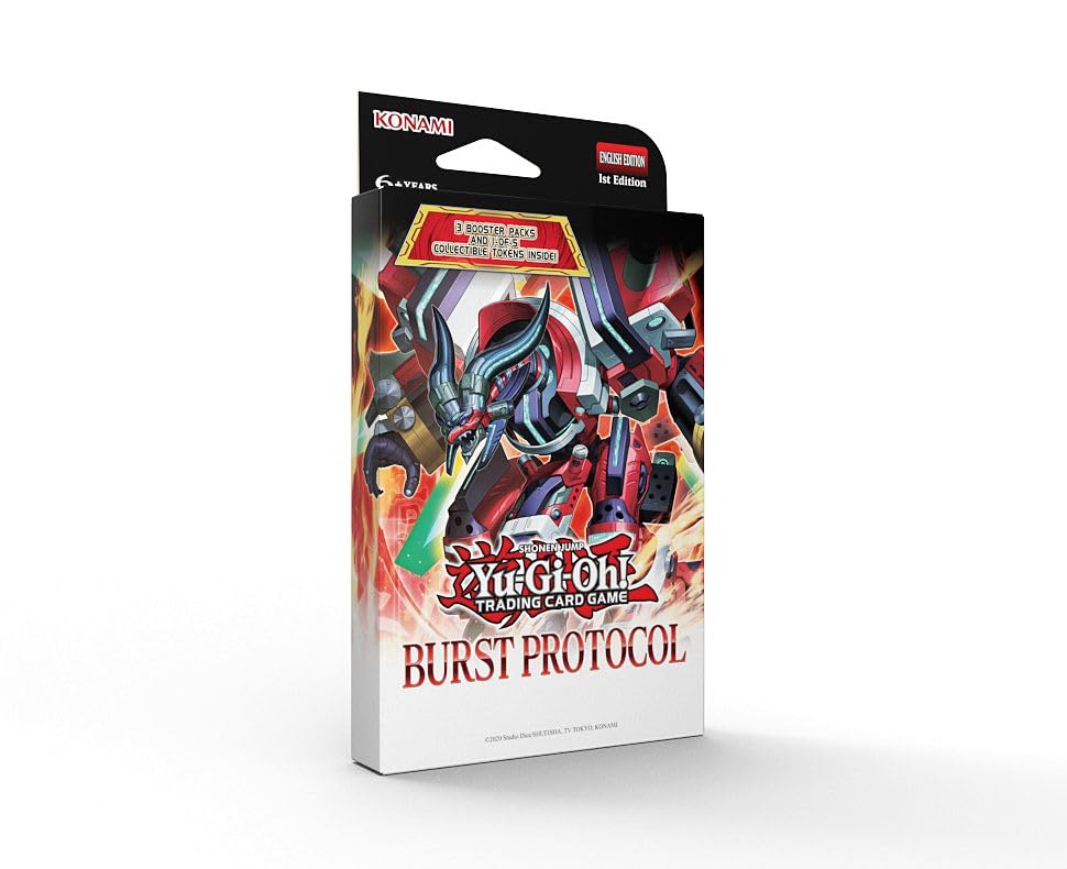 Yu-Gi-Oh! Burst Protocol 3-Pack Booster (Wersja angielska)