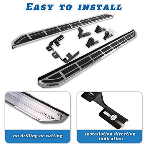 Estribos laterales para Infiniti JX35 QX60 2013-2021 miniatura 5