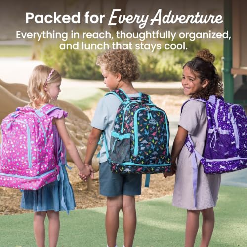 Image of Bentgo Kids 2-in-1 Backpack & Insulated Lunch Bag with Padded Straps
