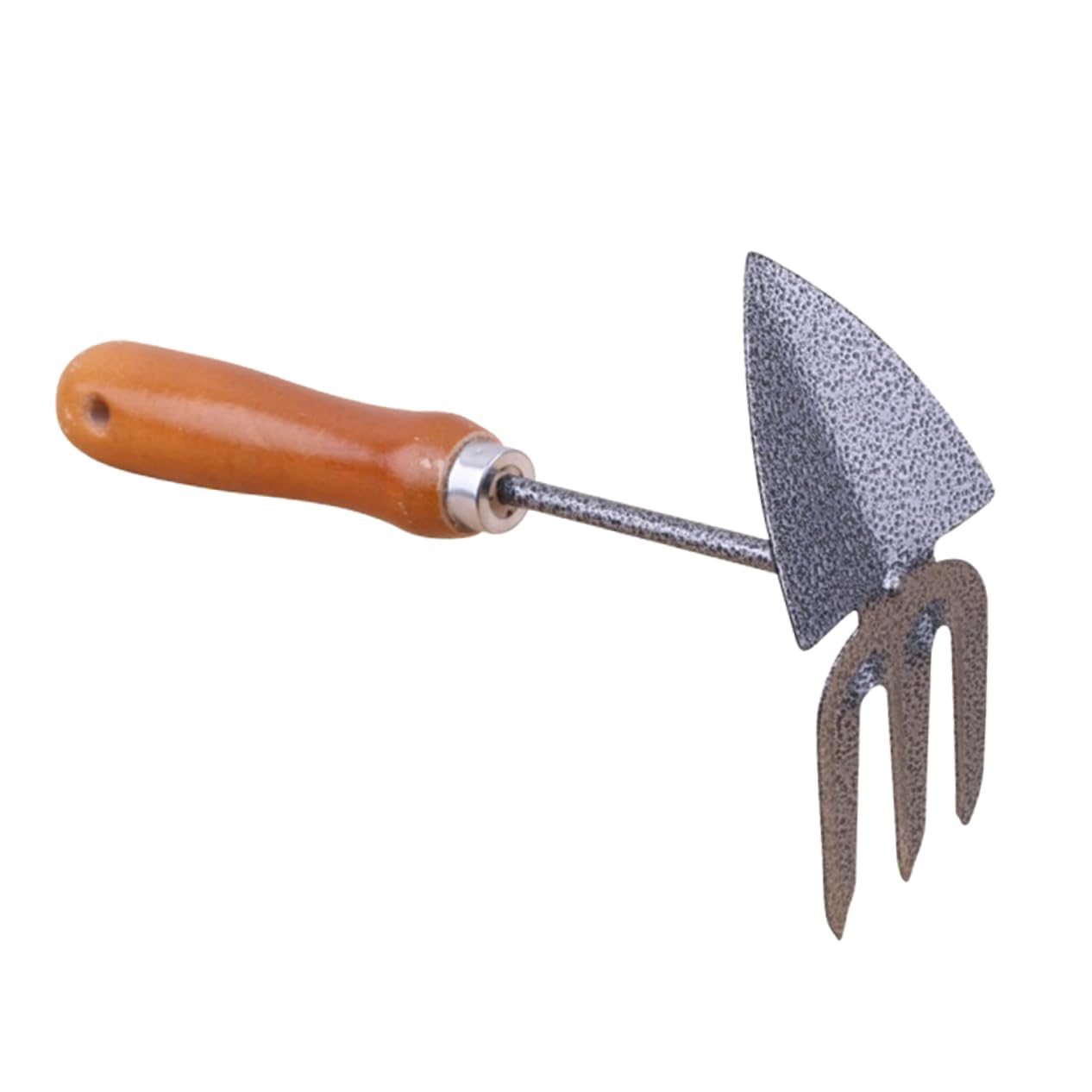 OFFSCH 2 Pcs Shovel Garden Tools Pointed Hoe and Harrow Mini Steel Planting Spade for Bonsai Indoor Plants Flowers Vegetables