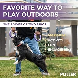   Puller-Outdoor-Dog-Ring-Toys-Dog-Fetch-Toy-Tug-of-War-Dog-Toy-for-Small-Medium-Large-Dogs-Dog-Ball-Soft-Dog-Frisbee-Alt-Outside-Dog-Yard-Toys-Big-Dog-Pull-Toy-Dog-Agility-Jumps-Tool