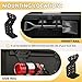 Xxamz Bed Rail Mount Brackets Truck Bed Accessories Compatible with Tacoma Bed Rail Module Systems for Shovels, Axes, Recovery Plates, Fuel Tanks