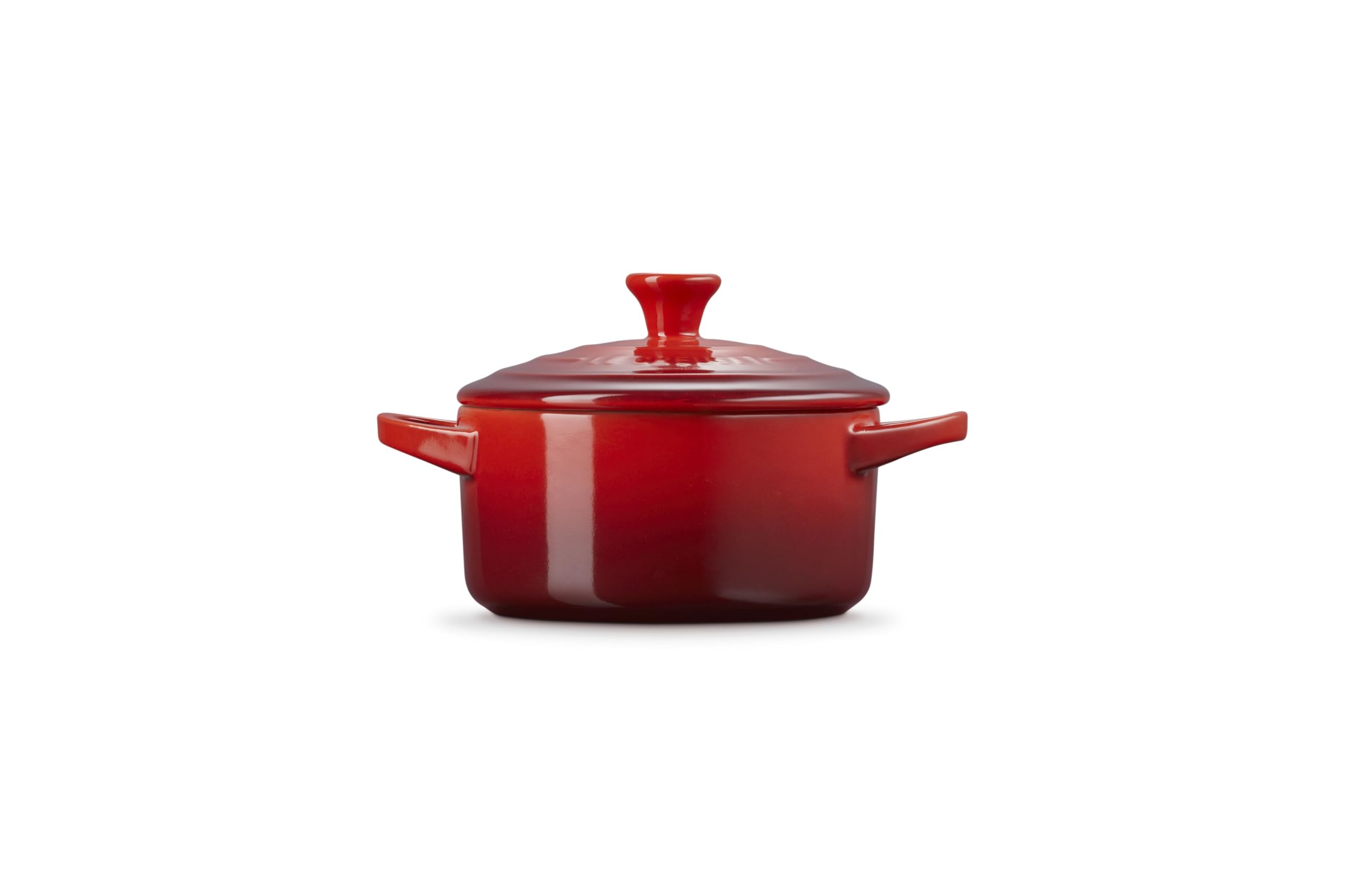 Le Creuset - Mini Cocotte, in gres porcellanato, 396,9 g, colore: Ciliegia