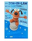 UK Greetings Son in Law Birthday Card - Funny Birthday Card for Men - Birthday Cards for Son in Law,