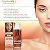 LightenUp-Skin-Lightening-Lotion-135-Fl-oz-400ml-Hyperpigmentation-Treatment-Fade-Dark-Spot-on-Body-Knees-Elbows-Hands-Underarms-with-Jamaican-Castor-Oil-and-Shea-Butter LightenUp, Skin Brightening Lotion - 13.5 Fl oz / 400ml - Moisturizing, Hydrating Body Lotion for Body, Knees, Elbows, Hands, Underarms, with Jamaican Castor Oil and Shea Butter
