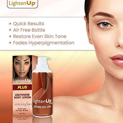 LightenUp-Skin-Lightening-Lotion-135-Fl-oz-400ml-Hyperpigmentation-Treatment-Fade-Dark-Spot-on-Body-Knees-Elbows-Hands-Underarms-with-Jamaican-Castor-Oil-and-Shea-Butter