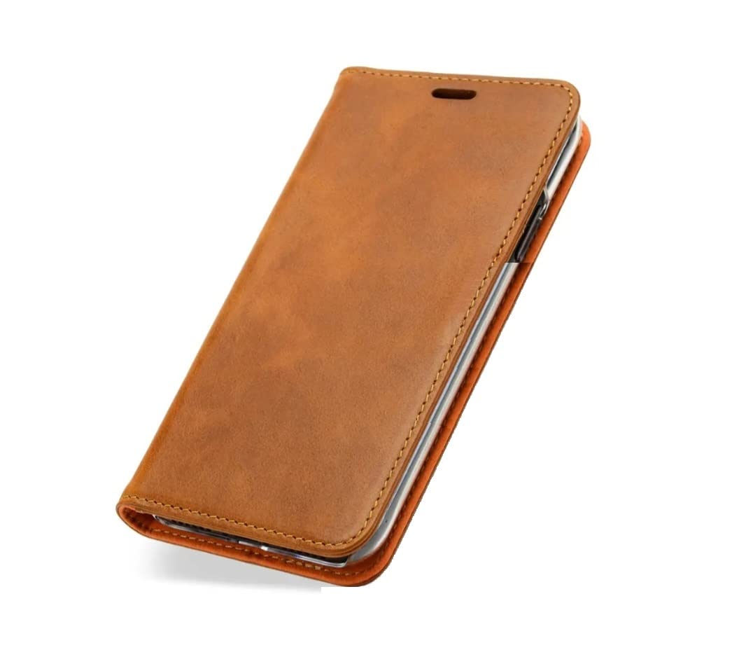 Realtech Samsung Galaxy S9 Plus PU Leather Premium Flip Cover for Samsung Galaxy S9 Plus - Brown (B07DCV53NY) Amazon Price History, Amazon Price Tracker