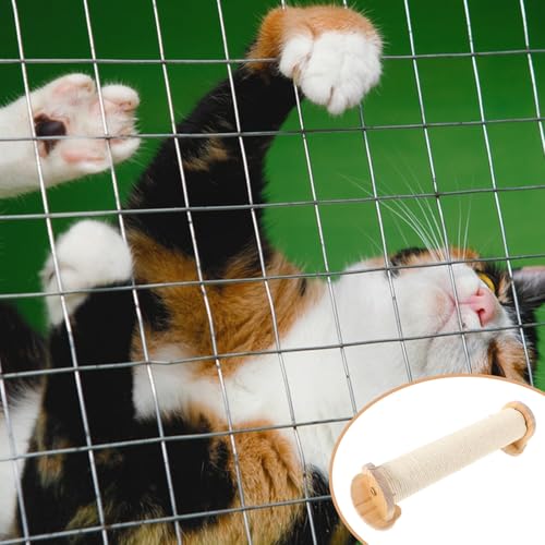 Rascador colgante de sisal para jaulas de gatos miniatura 6