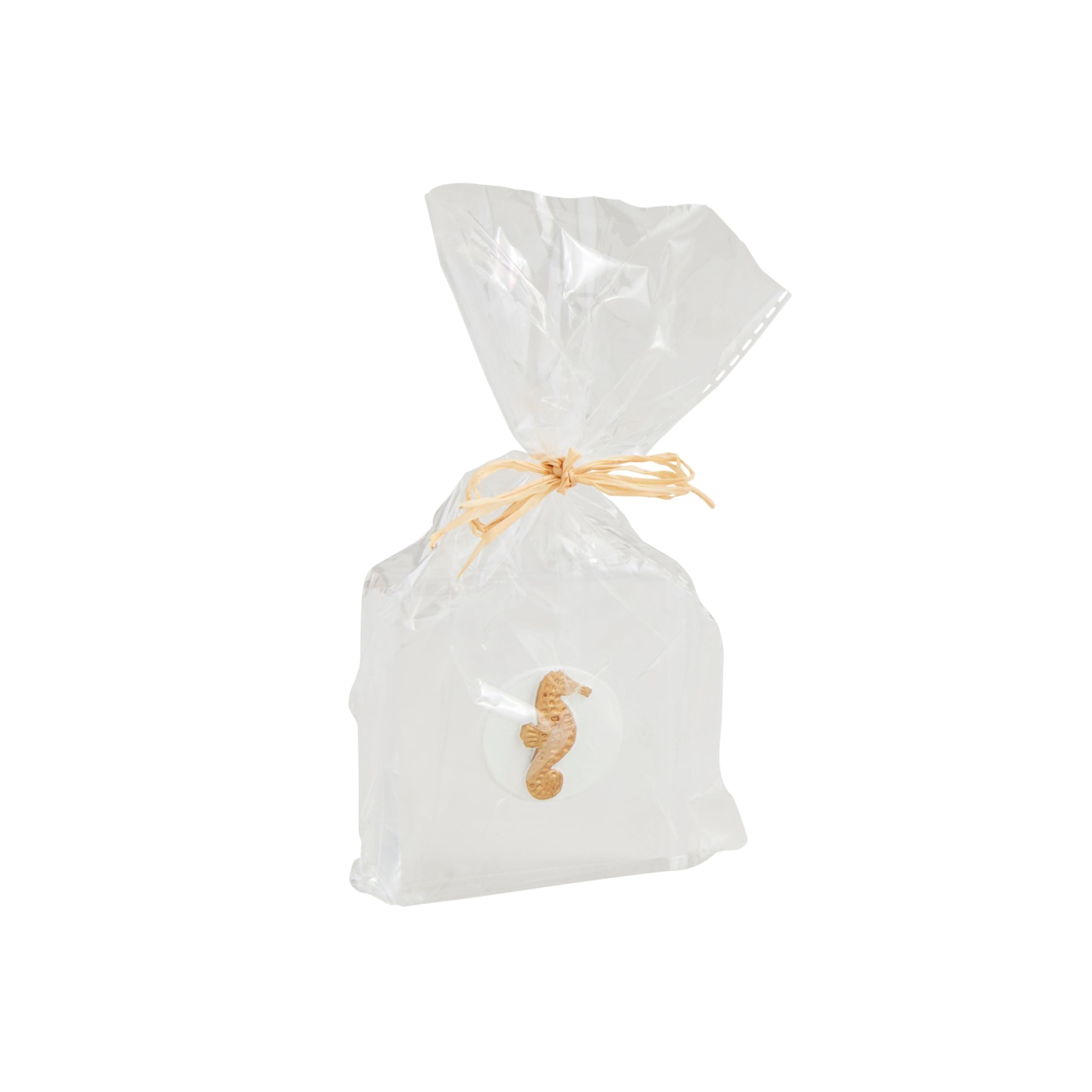 Mini siège acrylique blanc Mud Pie pour surélever vos objets déco avec style