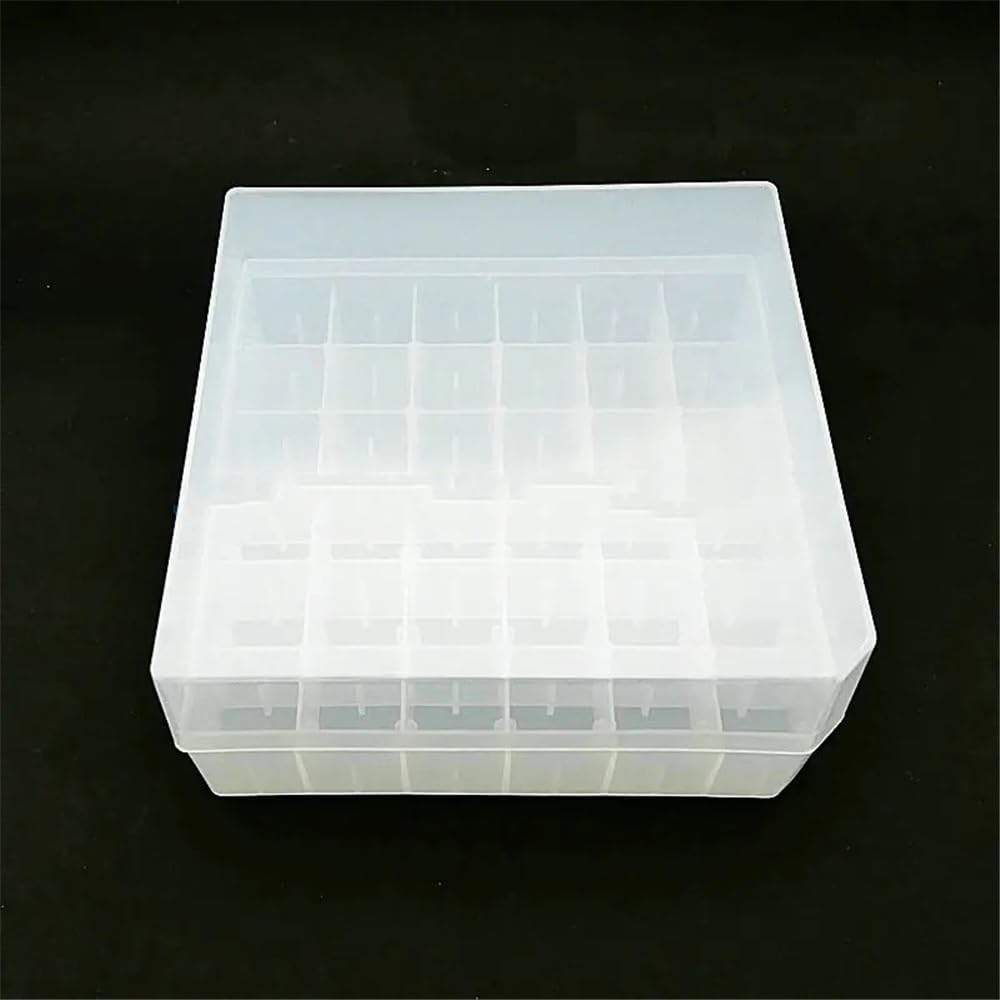2 pezzi 4 pezzi 5 ml 36 fori scatola for provette in plastica da laboratorio criogenica supporto for provette for esperimenti(4pcs)