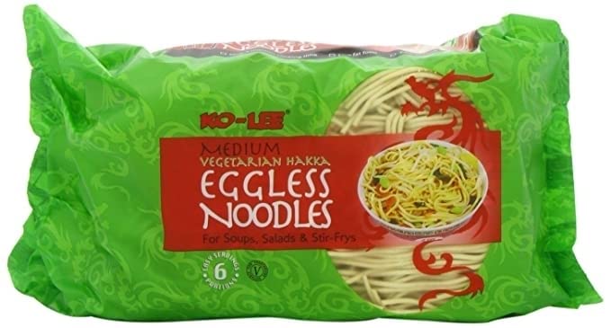 Ko - Lee Medium Eggless Flavour Noodles 375g (Pack of 1) - Excellent For Snacking, Stir-Frying, Soups, Or As A Quick Side Dish - Ready In Few Minutes