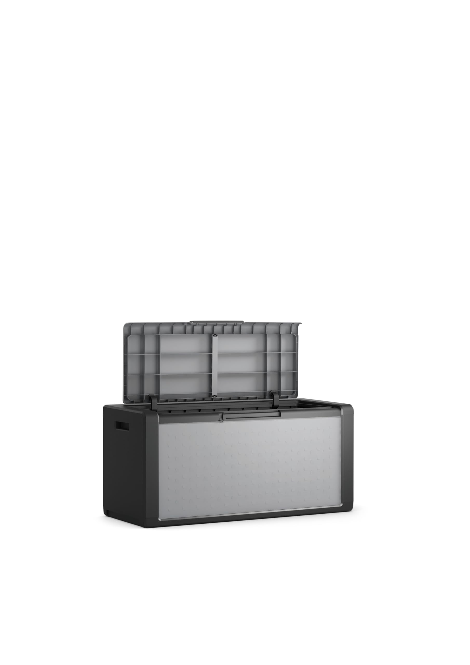 Kis KETER | Coffre de Rangement Titan, Noir/Gris, Coffre, 118x49x55 cm