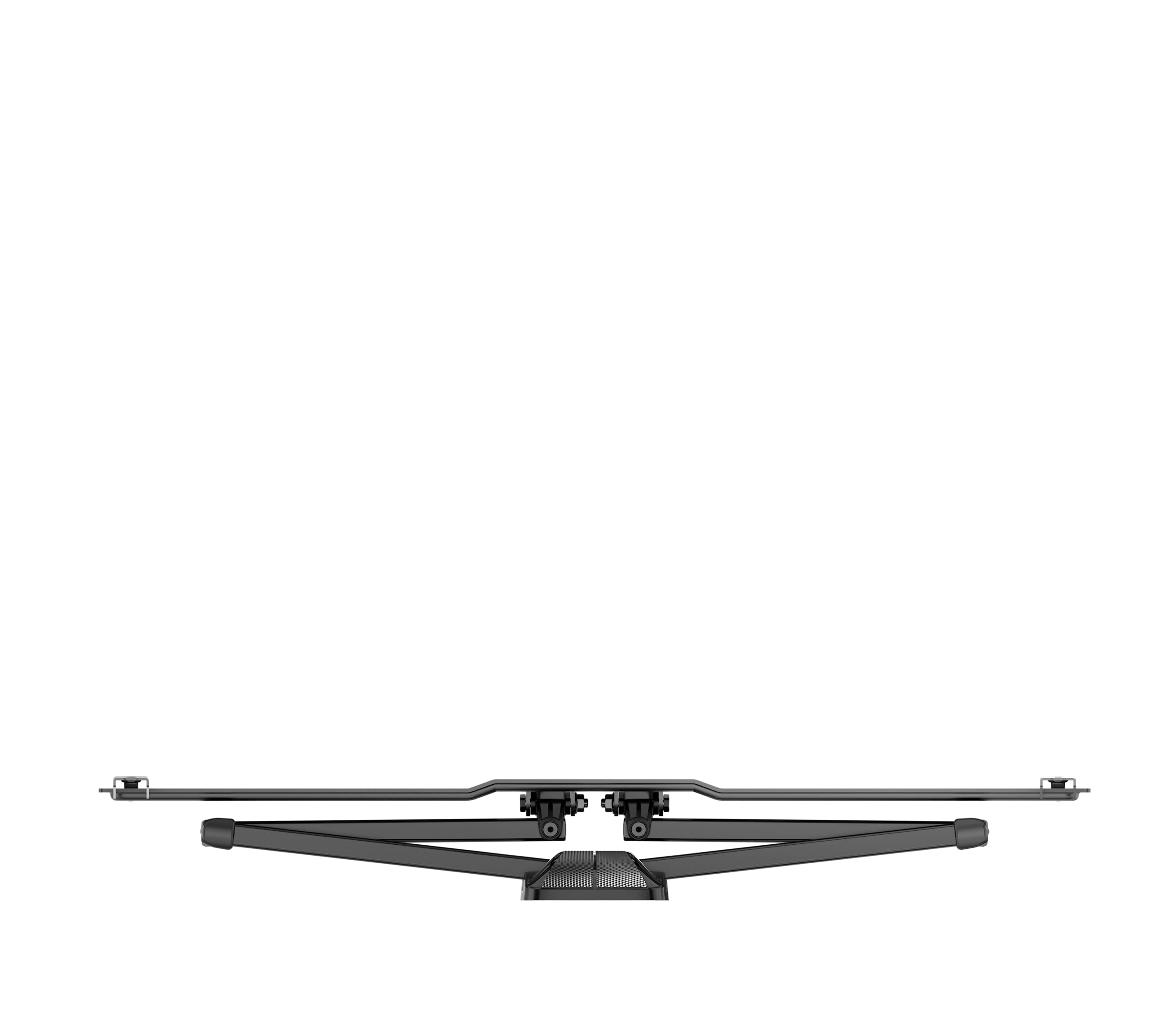 Meliconi FLATSTYLE FDRP600, Supporto TV Parete a Doppio Braccio e Doppia Inclinazione, Staffa per TV a Schermo Piatto da 40" a 82", Attacco VESA 300-400-600x400, Portata 45 Kg, Nero | Doppia Inclinazione, Staffa TV 40" a 82", Attacco VESA 300-400-600x400,