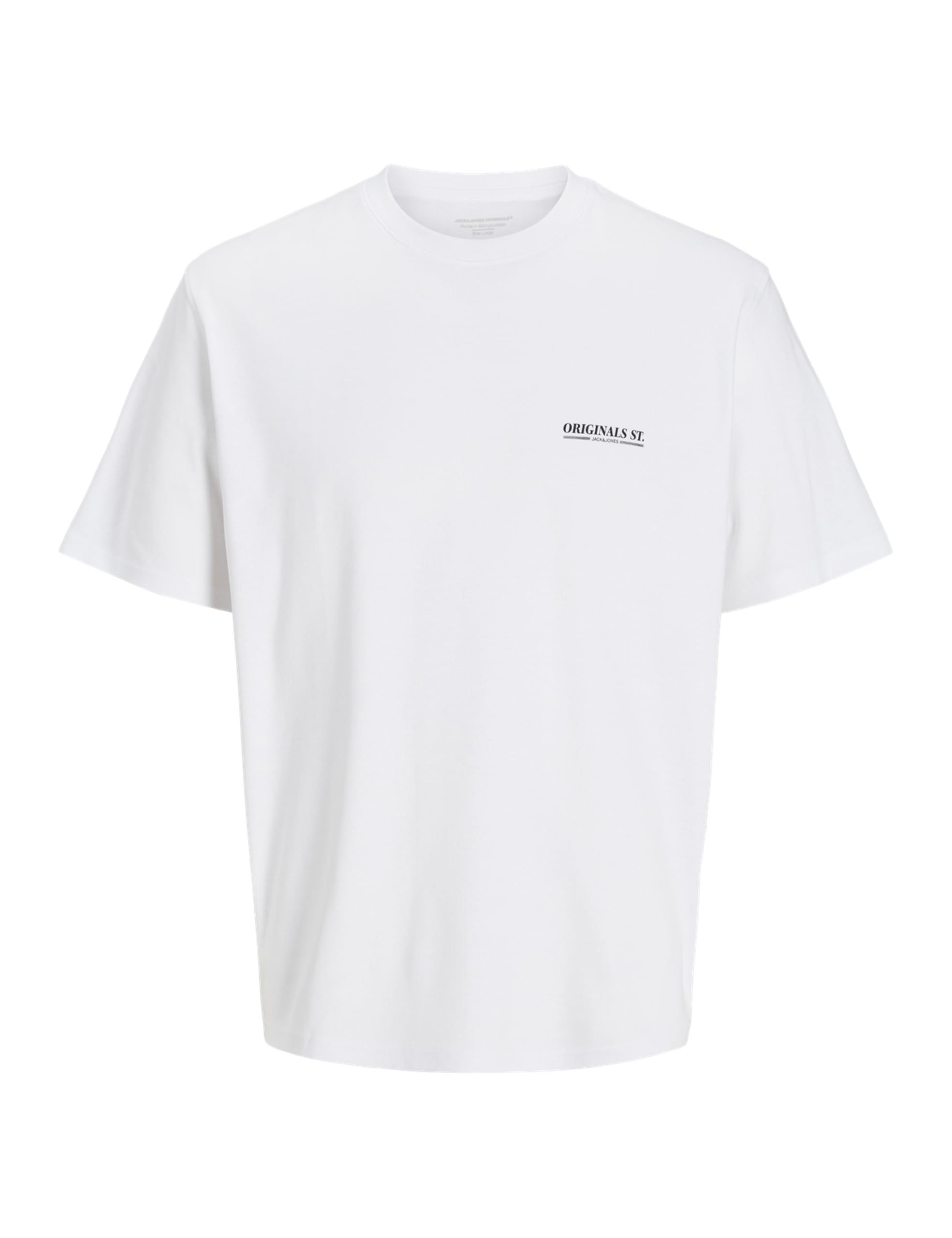 JACK & JONES Jorurban Edge Graphic Tee Ss Cn Ln, Bright White, M