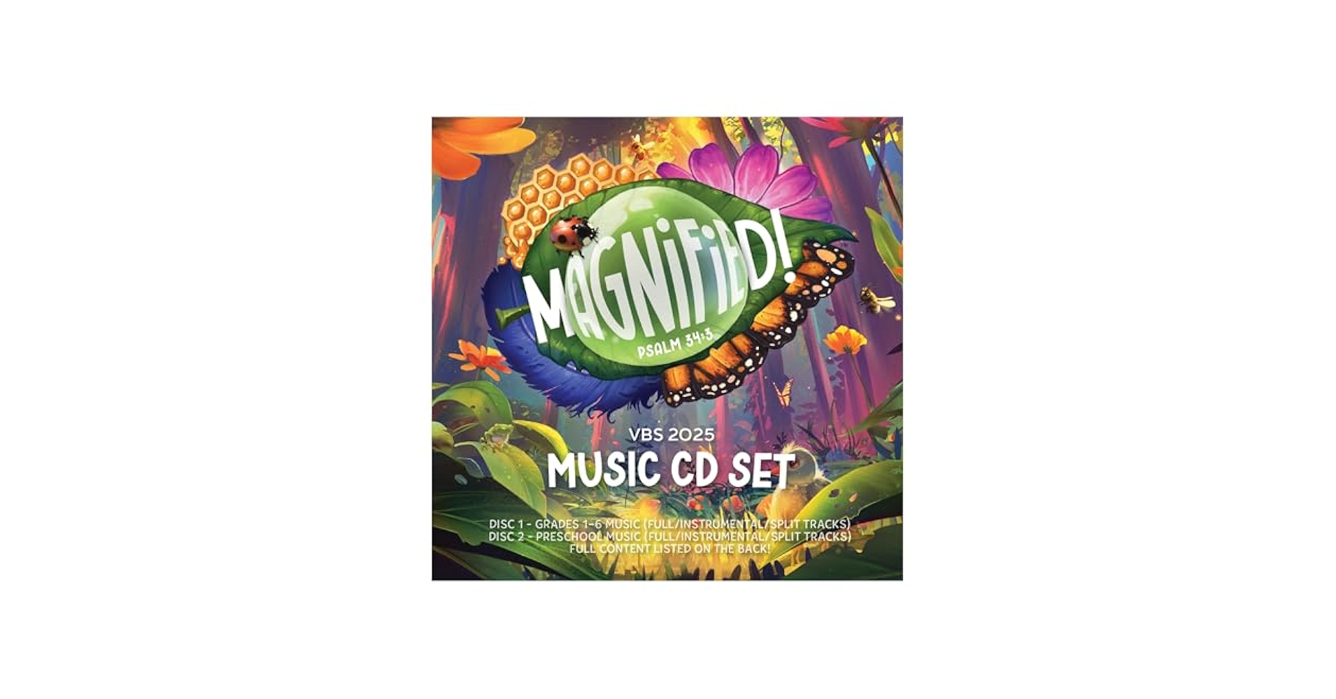 Amazon.com: Lifeway Kids VBS 2025 Magnified! Music CD Set