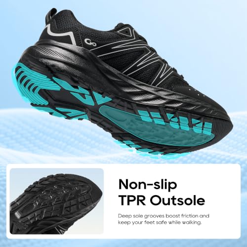 Image of Ablanczoom Womens Walking Shoes Breathable Lightweight Tennis Sneakers