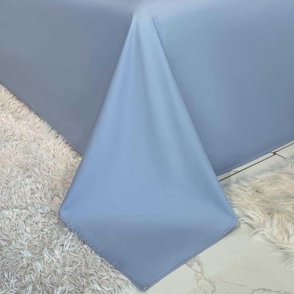 4-Piece Washed Silk Embroidered Flat/Fitting Bed Linen and Pillowcase 4 Fitted King Size (6 Fitted King Size)