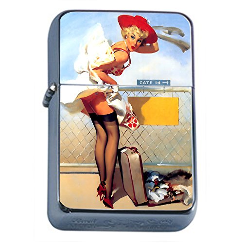 Encendedor Vintage Retro Metal 6oz