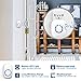 Wireless Doorbell by SadoTech - Waterproof Door Bells & Chimes Wireless Kit,1000-ft Range,52 Door Chimes, 4 Volume Levels with LED,Wireless Doorbells w/ 2 Receivers & 2 Buttons, Starpoint, White