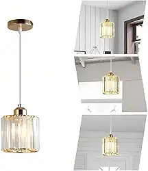 EKROTOK Luminária Pendente de LED, Luzde Teto para Sala de Jantar, Quarto, Cozinha, Café, Lustre Pendente (85-265V)(Lâmpadas Incluídas)