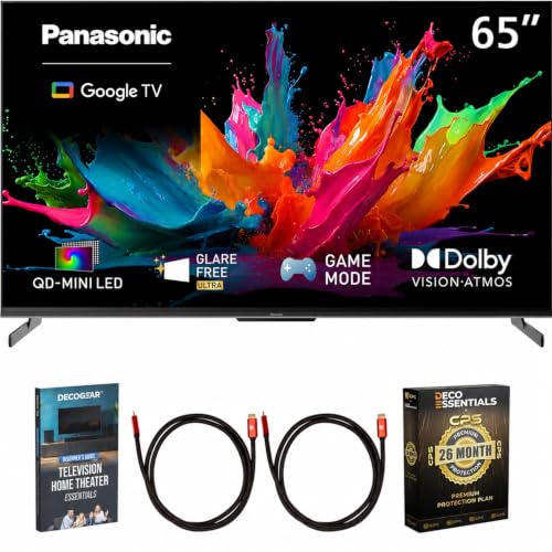 Panasonic 65 inch W85C QD-Mini LED Google TV 2026 TN-65W85CPS Bundle - image 1