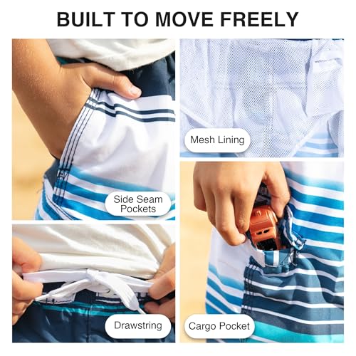Image of Kanu Surf Big Boys' Hydroflex Boardshort