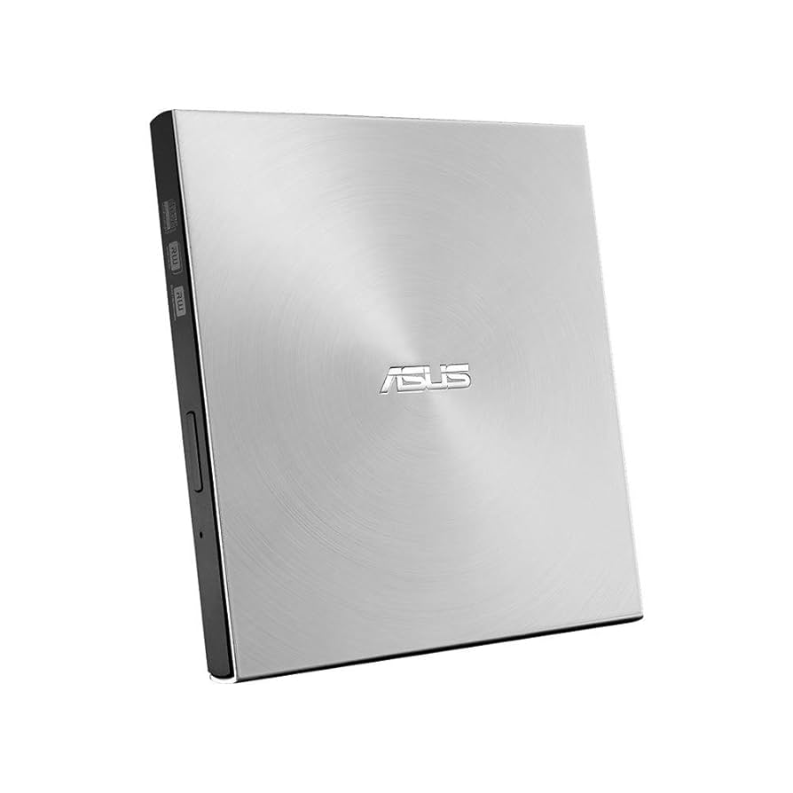 ASUS ZenDrive U7M Silver - Ultra-Slim 8X DVD Burner Includes