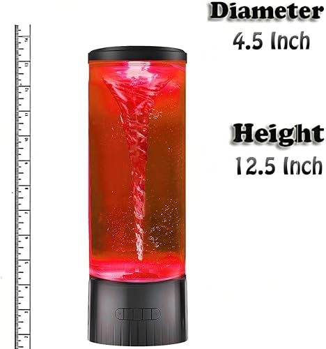 Colorlife HH-T01 Twister Hurricane Light- Novelty Nature Decor Gift For Boys Girls, Men, Women Mini Water Vortex Maker Mood Night Light Birthday Holiday Christmas thumb #1