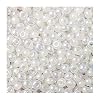 Preciosa Seed Beads 250 g 10/0 approx. 2.3 mm Opal Rainbow Rocailles Preciosa Seed Beads Opal White Rainbow