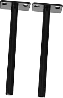 AOKWAWALIY 2pcs Shelf Bracket Floating Shelf Fittings Blind Shelf Brackets Floating Shelf Support Shelf Brackets Wall Mount Vintage Shelves Shelves Hardware Wall-Mounted Iron