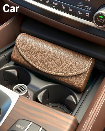 Image of RayLove Ultimate Glasses Case Kit, Hard Shell Sunglasses and Eyeglass Case with Cleaning Cloth, Screwdriver, Ear Hooks