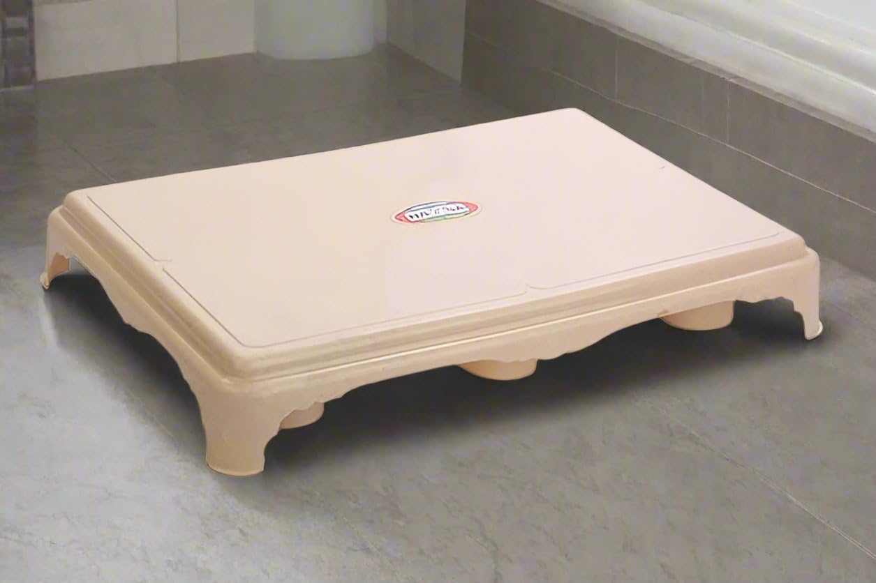 Nayasa Asan Patla 105| Durable Patla for Home | Light Weight Patla | Multipurpose Patla | Patla for Kitchen and Bathroom | Beige — Amazon image 4