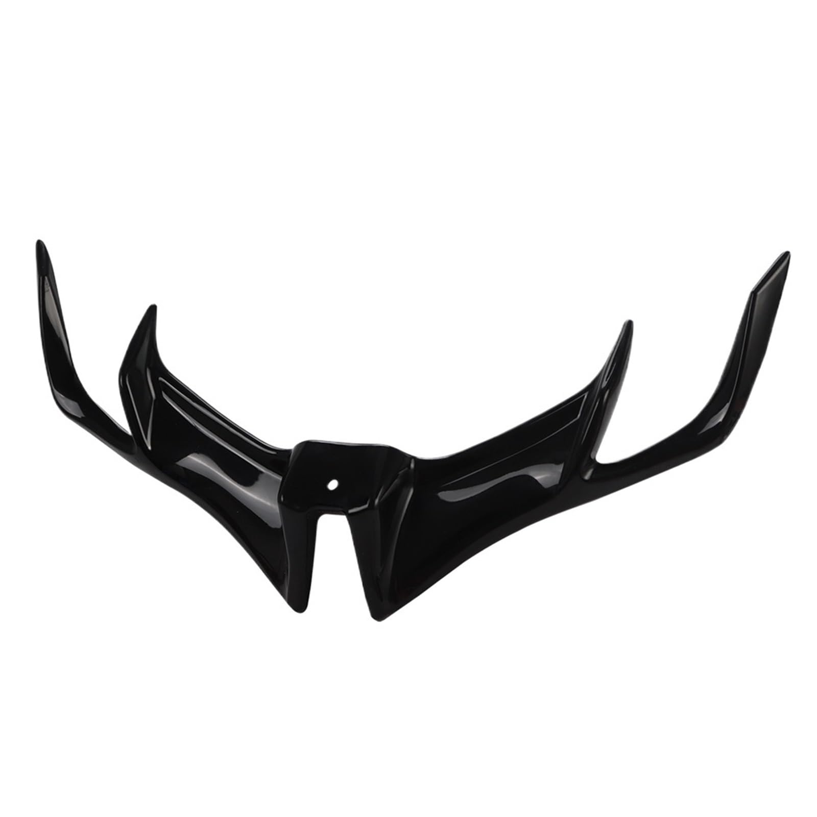 DGHBNP Motorbike Cowls Fit For R15 FRONT FAIRING WINGLET WINDLET WING Hump Tail Fairing(Black)